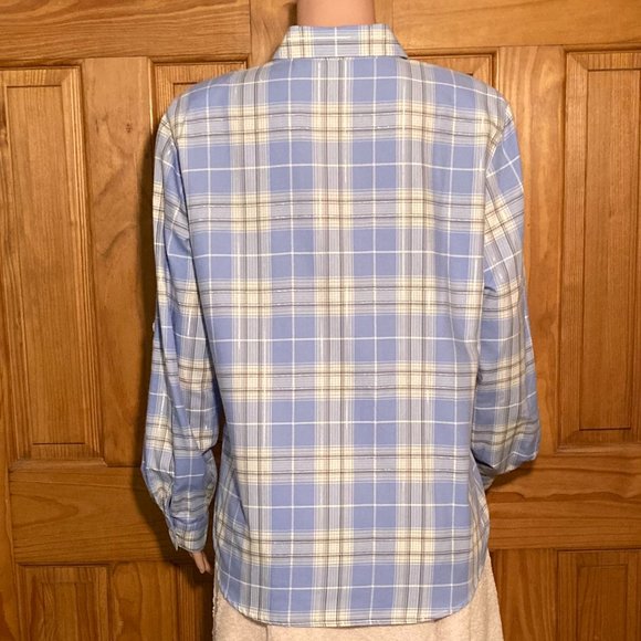 NWOT Vintage Alfred Dunner Long Sleeve Top Blouse Size 16 - Picture 12 of 14